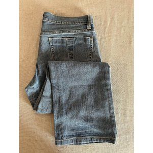 Daisy Fuentes, Cropped, Women's Denim Blue Jeans, Size 2